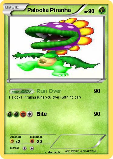 Pokemon Palooka Piranha