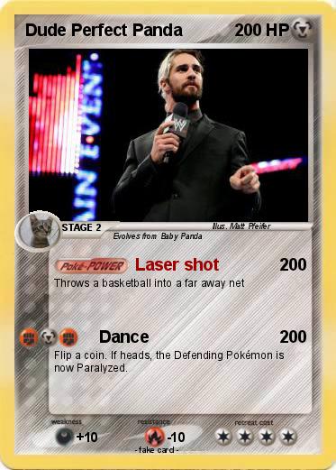 Pokemon Dude Perfect Panda