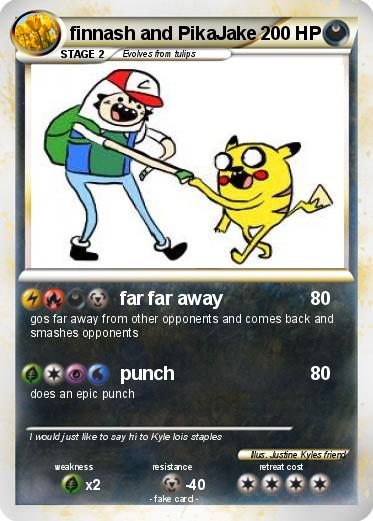 Pokemon finnash and PikaJake