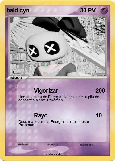 Pokemon bald cyn