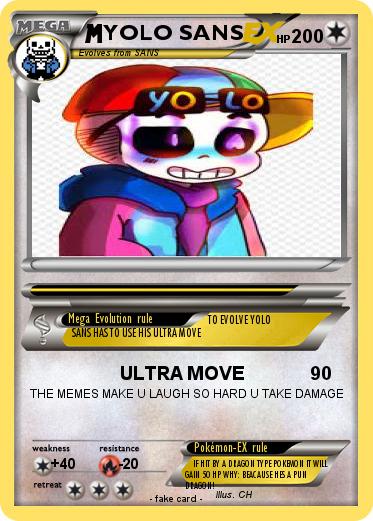 Pokemon YOLO SANS