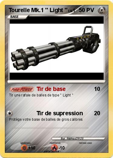 Pokemon Tourelle Mk.1 '' Light ''