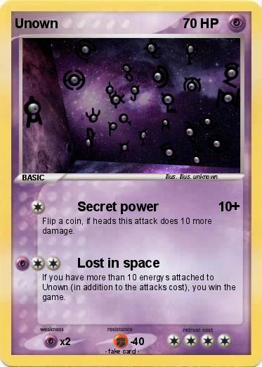 Pokemon Unown