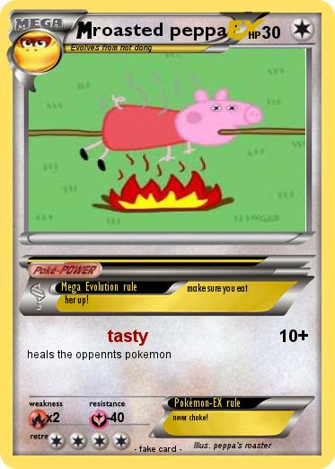 Pokemon roasted peppa
