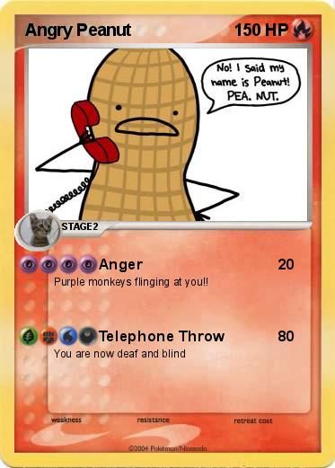 Pokemon Angry Peanut