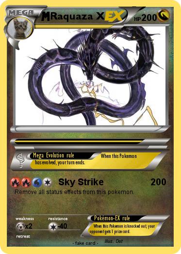 Pokemon Raquaza X