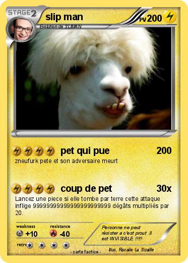 Pokemon slip man