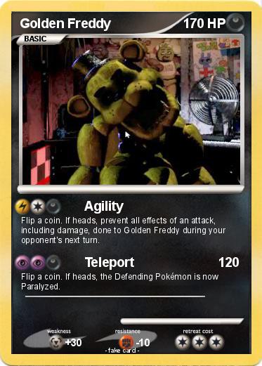 Pokemon Golden Freddy