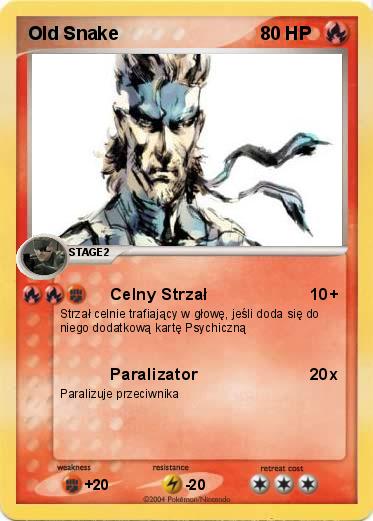 Pokemon Old Snake