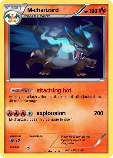 Pokemon M-charizard