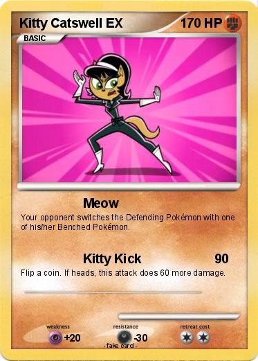 Pokemon Kitty Catswell EX