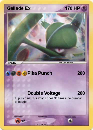 Pokemon Gallade Ex