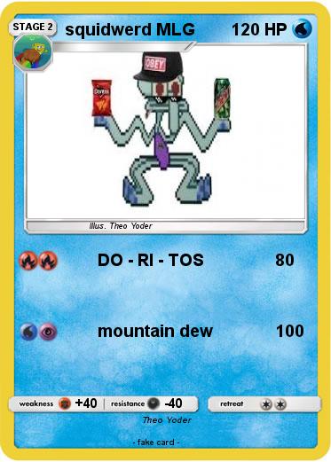 Pokemon squidwerd MLG