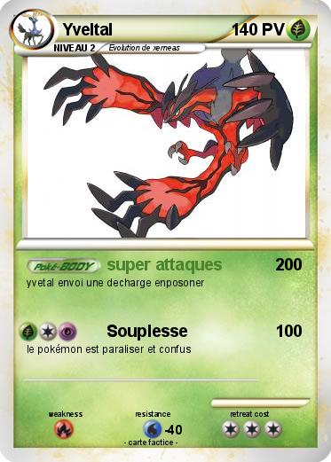 Pokemon Yveltal