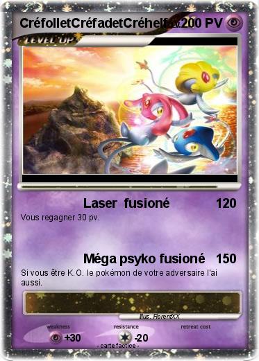 Pokemon CréfolletCréfadetCréhelf
