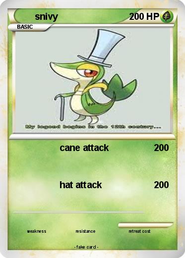 Pokemon snivy