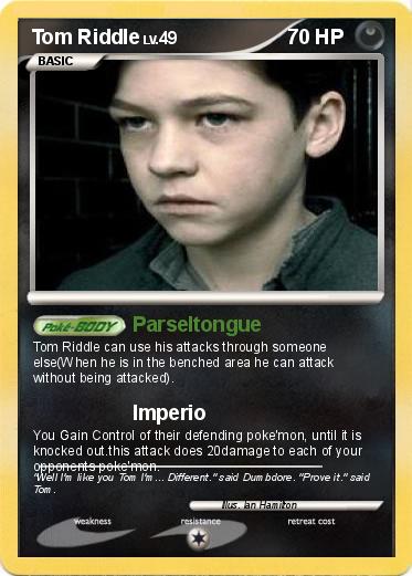 Pokemon Tom Riddle