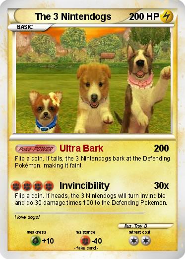 Pokemon The 3 Nintendogs