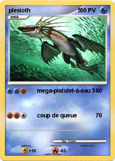Pokemon plesioth                              5