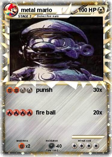 Pokemon metal mario