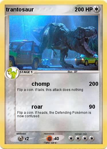 Pokemon trantosaur