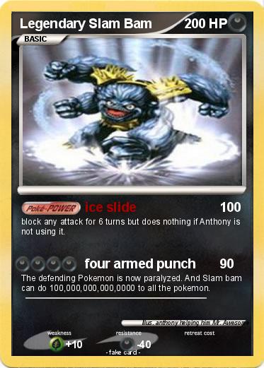 Pokemon Legendary Slam Bam