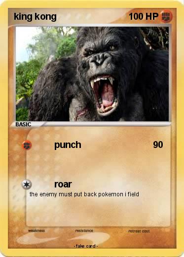 Pokemon king kong