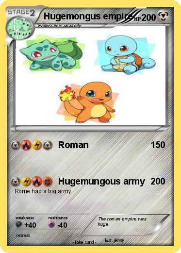 Pokemon Hugemongus empire