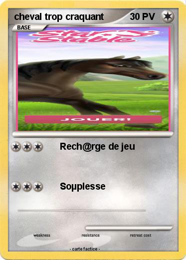 Pokemon cheval trop craquant