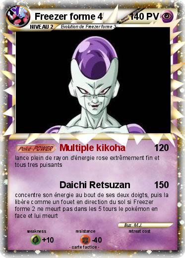 Pokemon Freezer forme 4