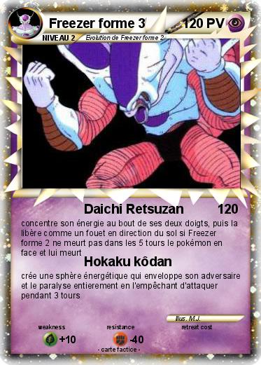 Pokemon Freezer forme 3