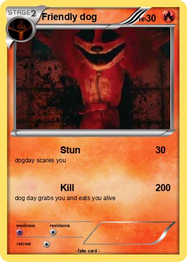 Pokemon Friendly dog