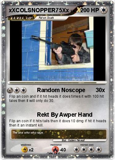 Pokemon xXCOLSNOPPER75Xx