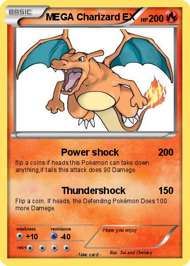 Pokemon MEGA Charizard EX