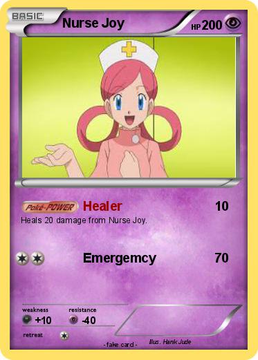 Pokemon Nurse Joy