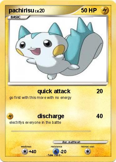 Pokemon pachirisu