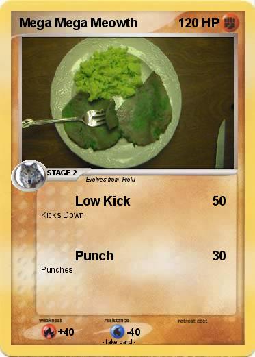 Pokemon Mega Mega Meowth