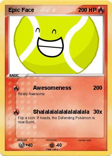 Pokemon Epic Face