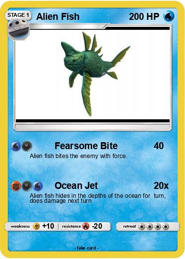 Pokemon Alien Fish