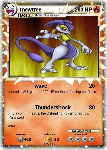 Pokemon mewtree
