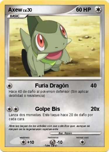 Pokemon Axew