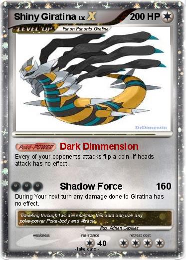 Pokemon Shiny Giratina