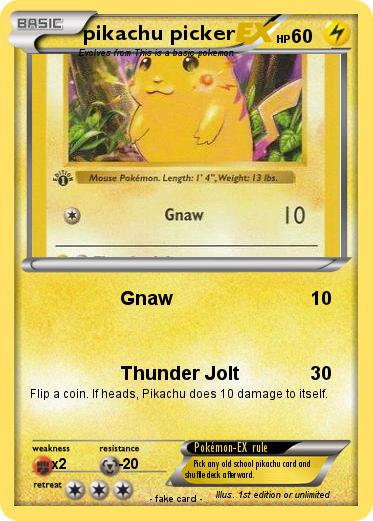 Pokemon pikachu picker