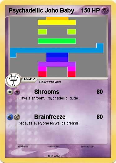 Pokemon Psychadellic Joho Baby