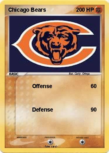 Pokemon Chicago Bears