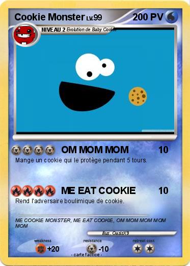 Pokemon Cookie Monster