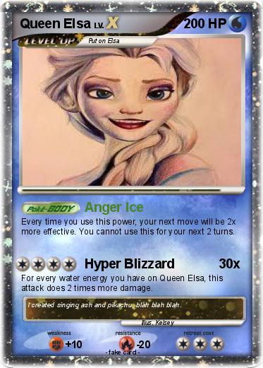 Pokemon Queen Elsa