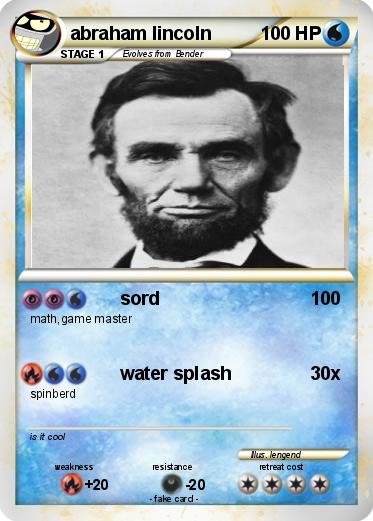 Pokemon abraham lincoln