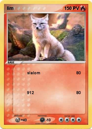 Pokemon lim