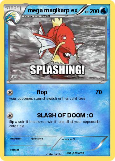 Pokemon mega magikarp ex